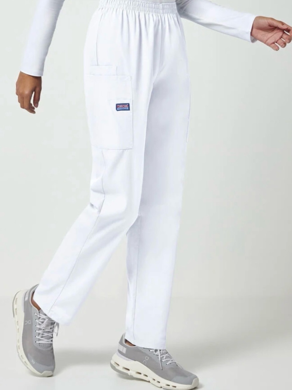 Women's Scrubs Elastic Waist Utility Scrub Pants CHEROKEE